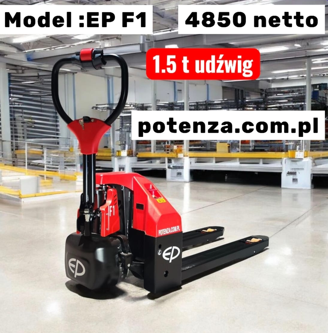 Wózek paletowy EP F1