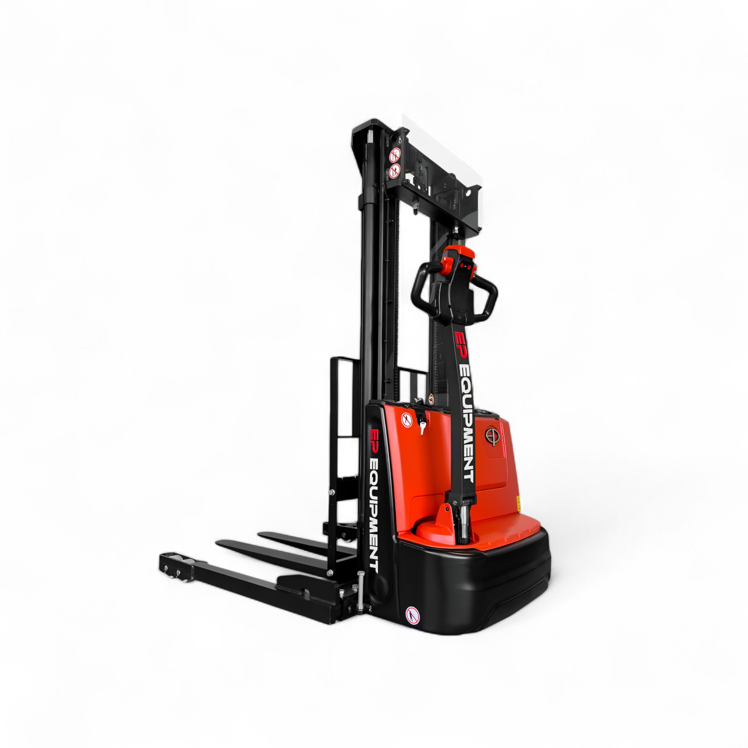 Elektryczny wózek podnośnikowy EP ESA121-D o udźwigu 1200 kg z baterią AGM 105 Ah i regulowanymi widłami